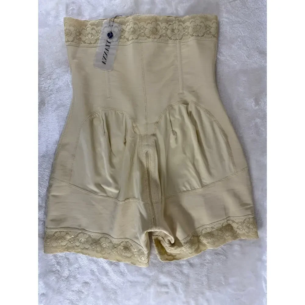 Yianna Fajas Columbianas Shapewear Women's S 7272 Strapless Zip Front / Crotch